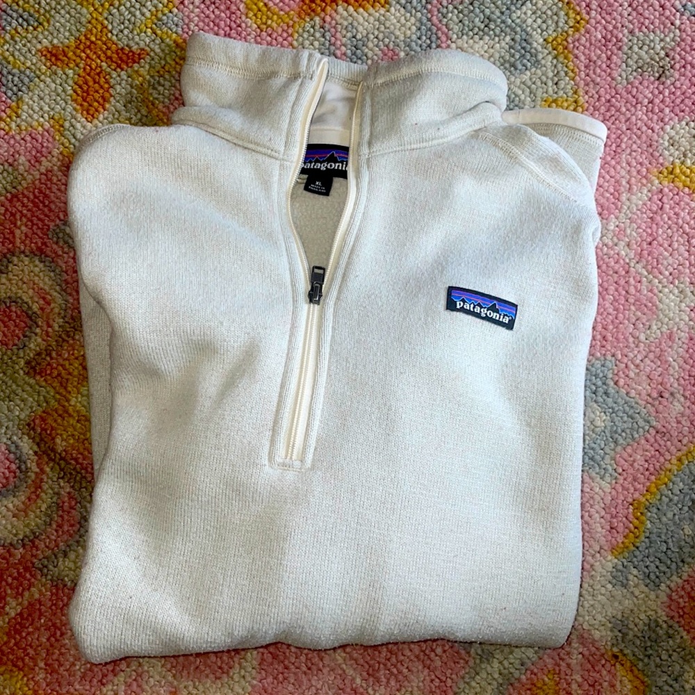 Patagonia “Better Sweater” Pullover in cream